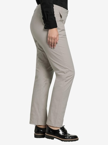 SHEEGO Slimfit Hose in Beige