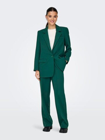 ONLY Lużny krój Spodnie w kant 'BERRY' w kolorze zielony