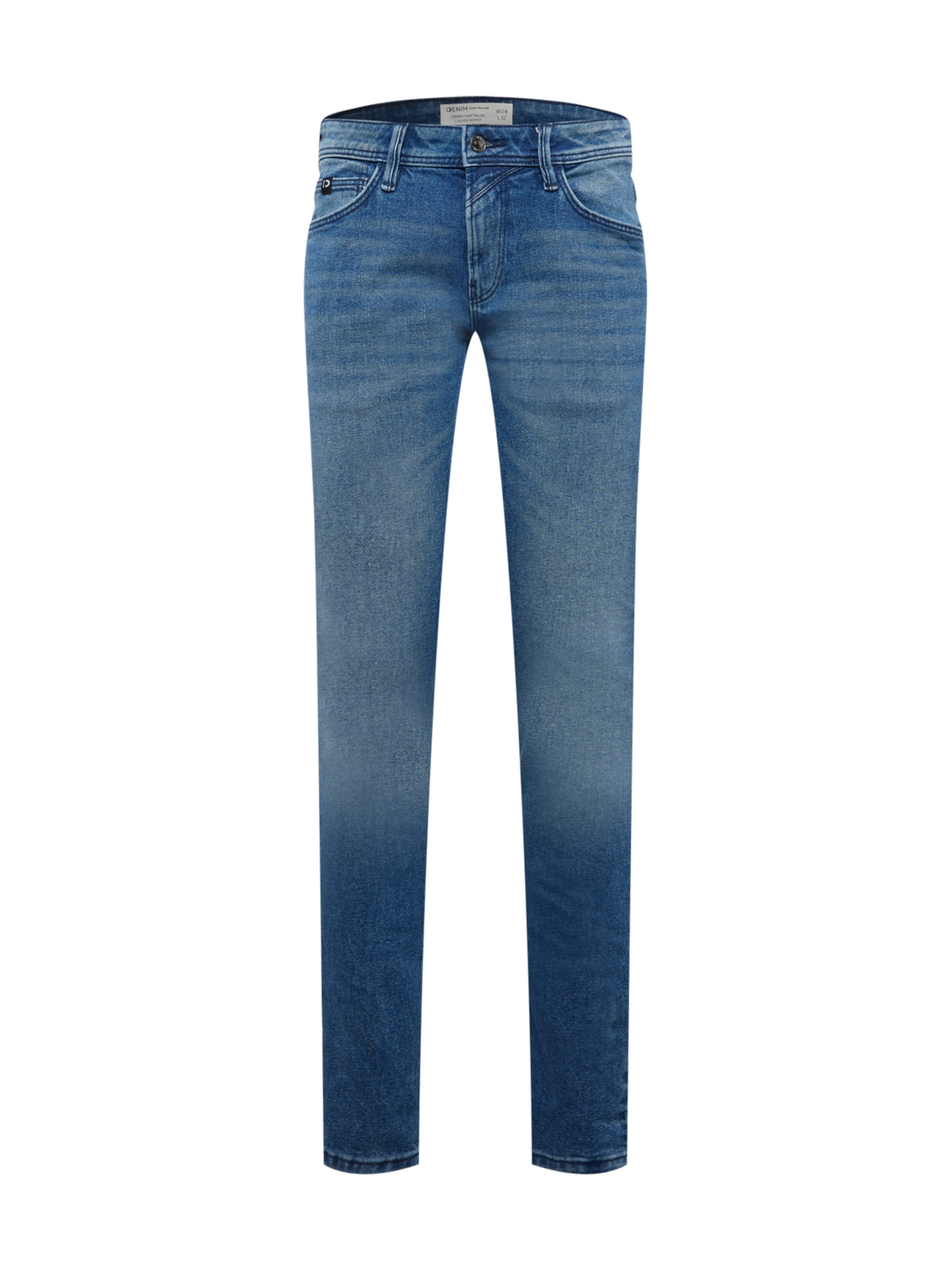 Skinny Jean 'Culver' TOM TAILOR DENIM en bleu : devant