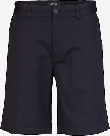 REPLAY Trousers in Blue: front