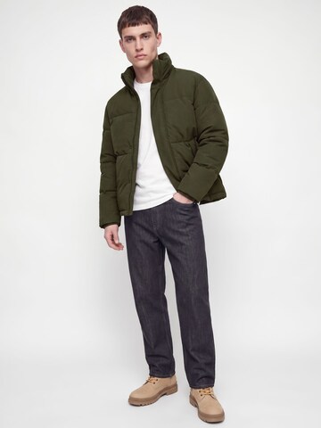 JACK & JONES Kurtka zimowa 'JJESoho' w kolorze zielony