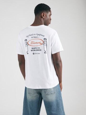 ELEMENT - Camiseta 'NOTCH' en blanco: frente