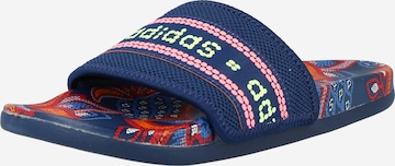 Mule 'Adilette Comfort' ADIDAS SPORTSWEAR en bleu : devant