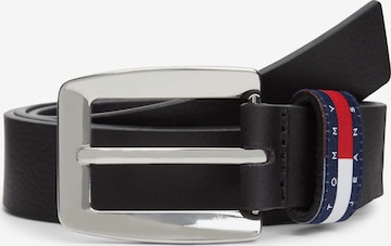 juoda Tommy Jeans Diržas 'BOLD 3.0': priekis