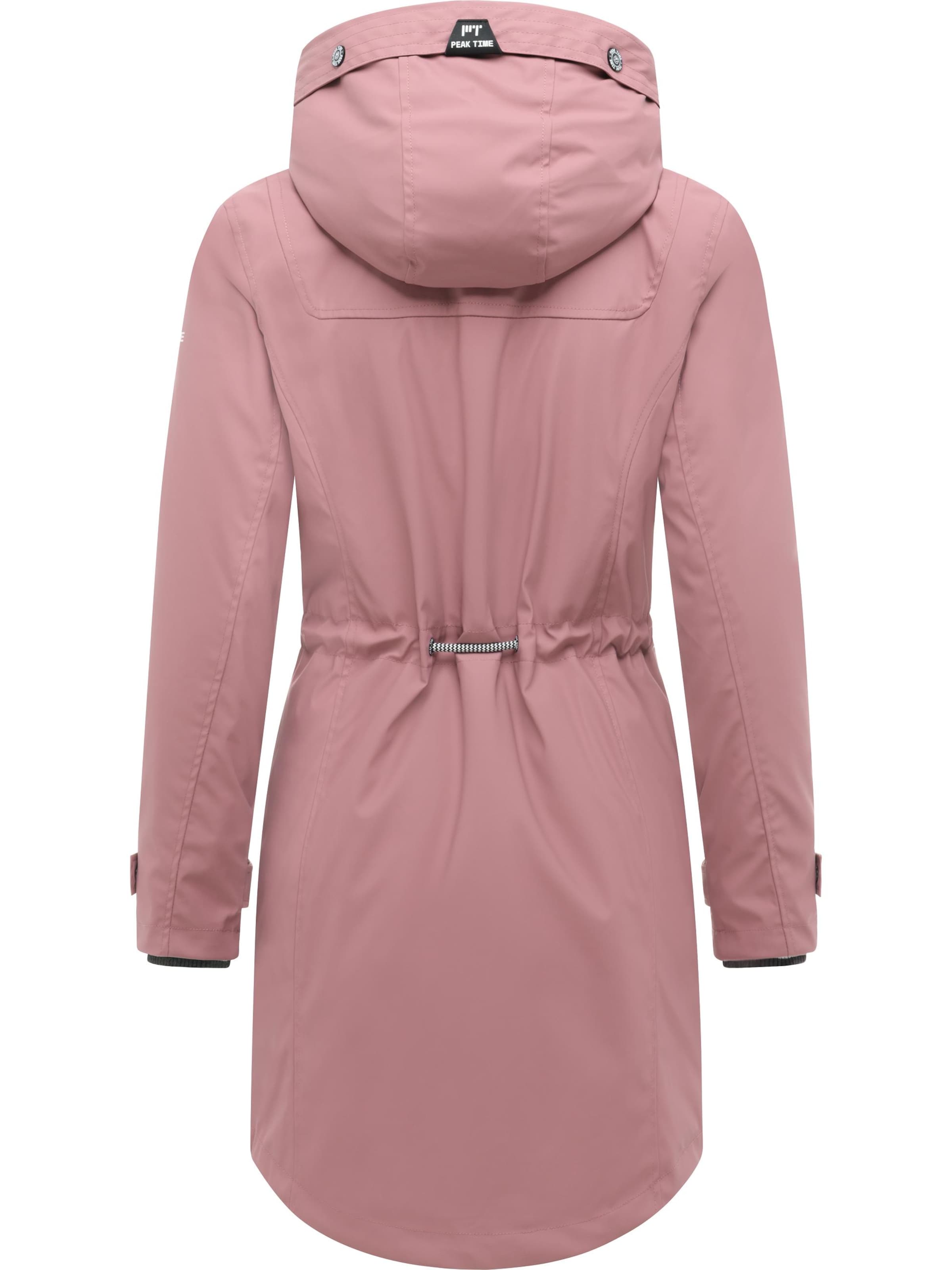 Peak Time Raincoat in Pink