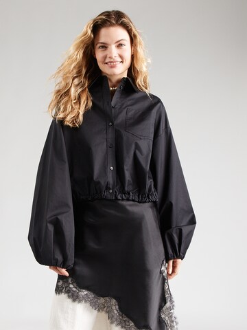 & Other StoriesBluza - crna boja: prednji dio