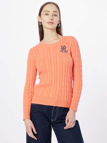Lauren Ralph Lauren Pullover 'MONTIVA' in Orange: predná strana