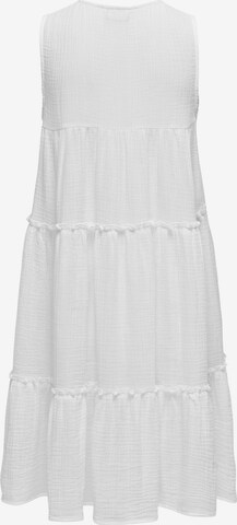 JDY Letnia sukienka 'ODA' w kolorze biały