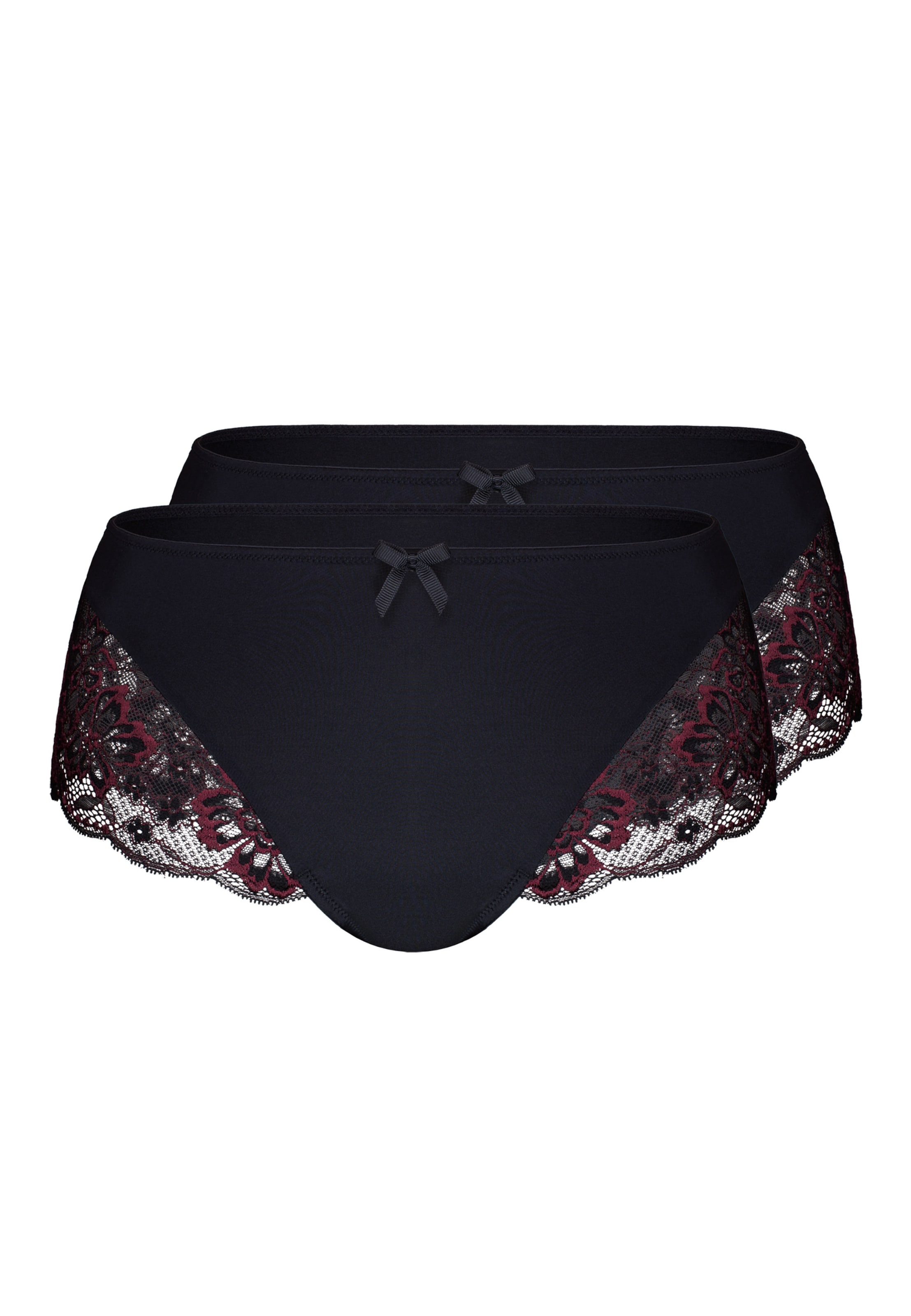 sassa Panty 'WINTER NIGHT' in Black: front