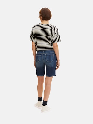 TOM TAILOR Regular Shorts 'Alexa' in Blau