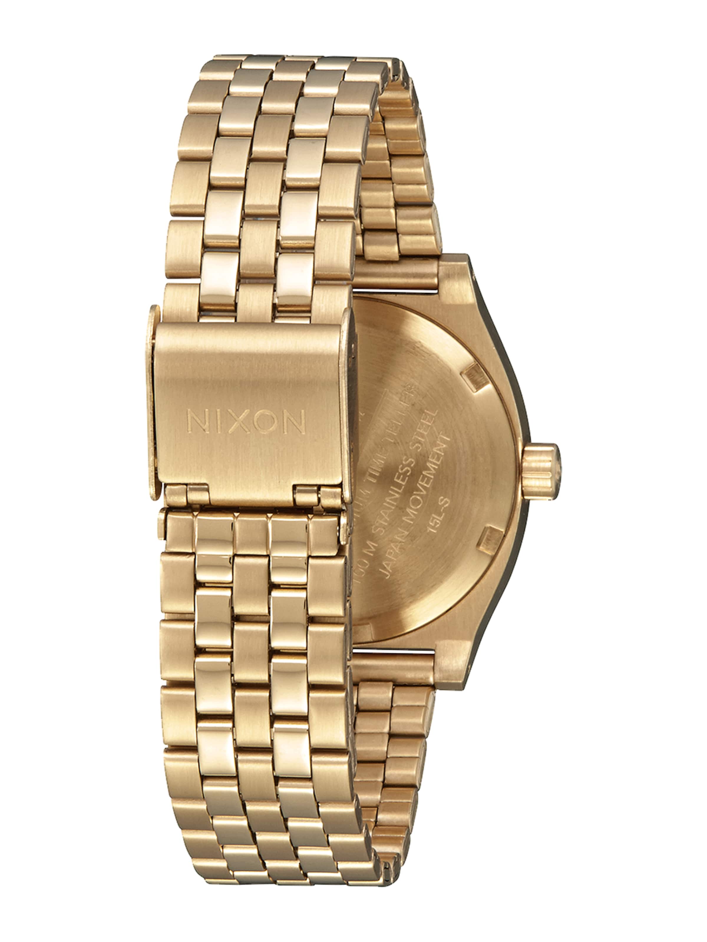 Ceas analogic 'Teller' de la Nixon pe auriu