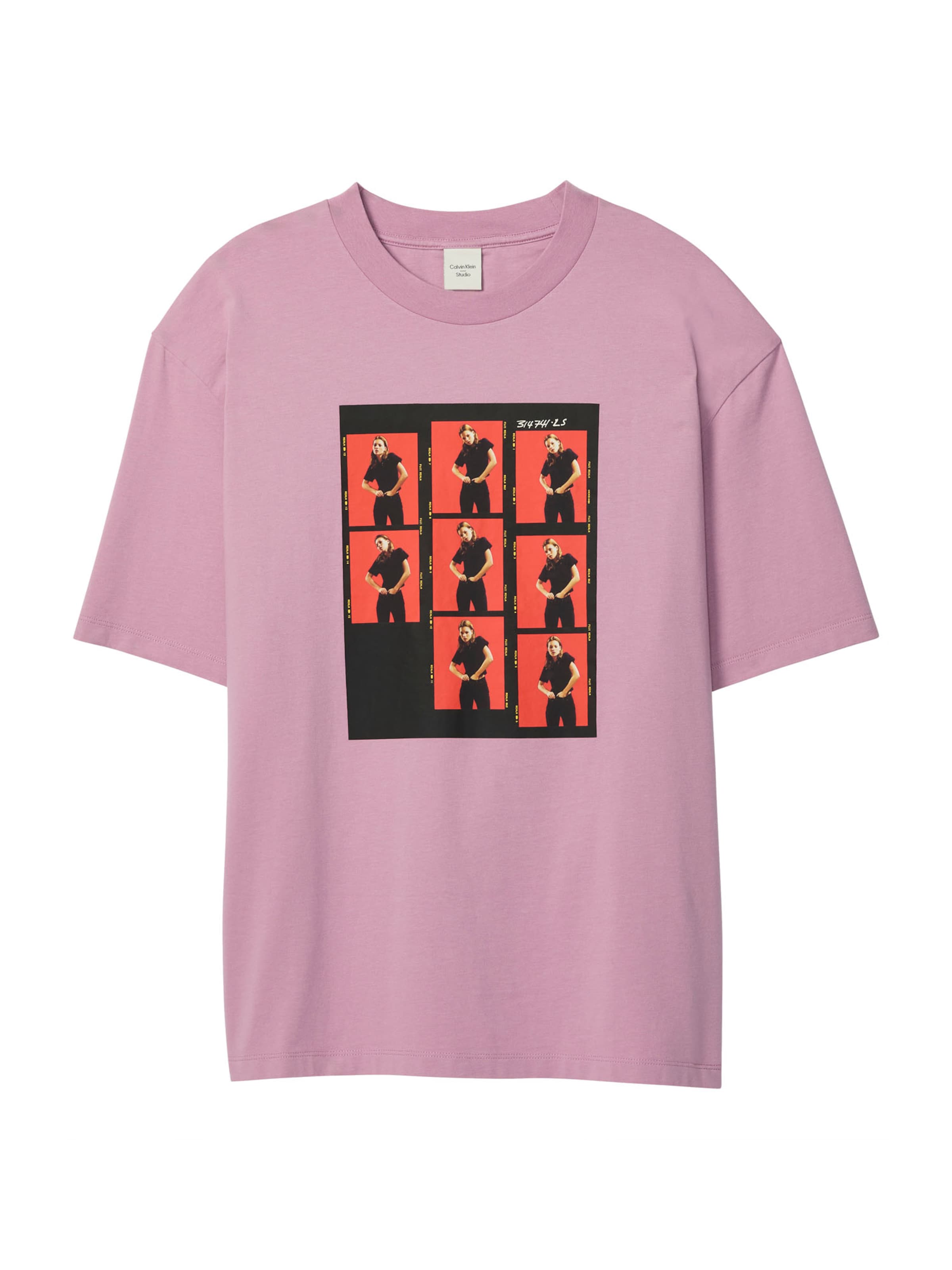 Calvin Klein Bluser & t-shirts 'OUTTAKES' i pink: forside