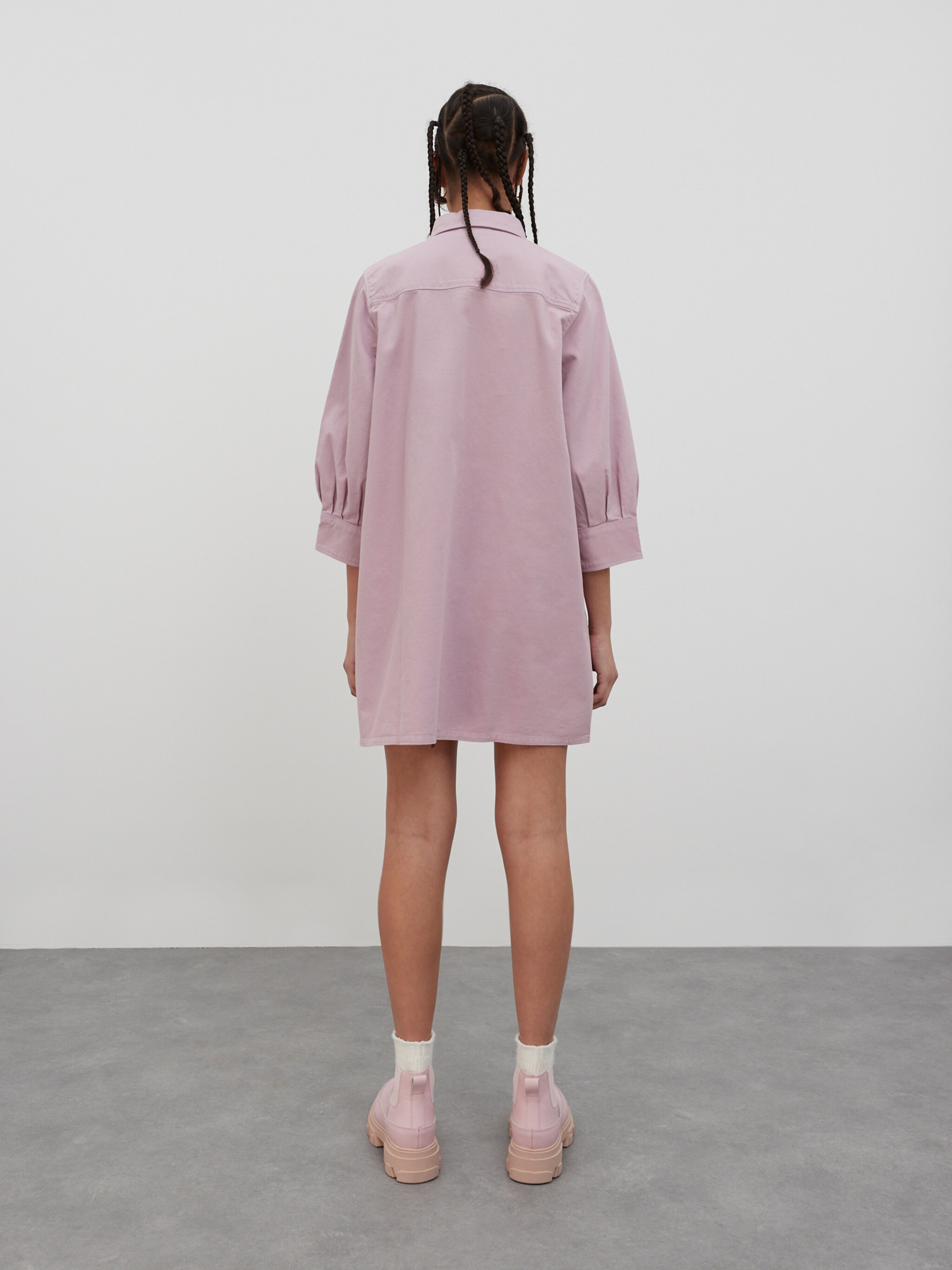 EDITED Produits Robe-chemise 'Siena' rose ancienne