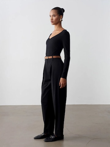 Dilvin Blouse in Zwart