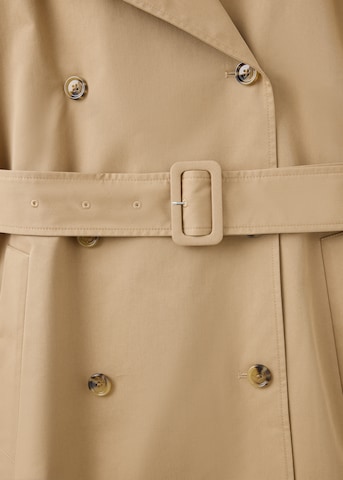 MANGO Overgangsfrakke 'TATAM' i beige