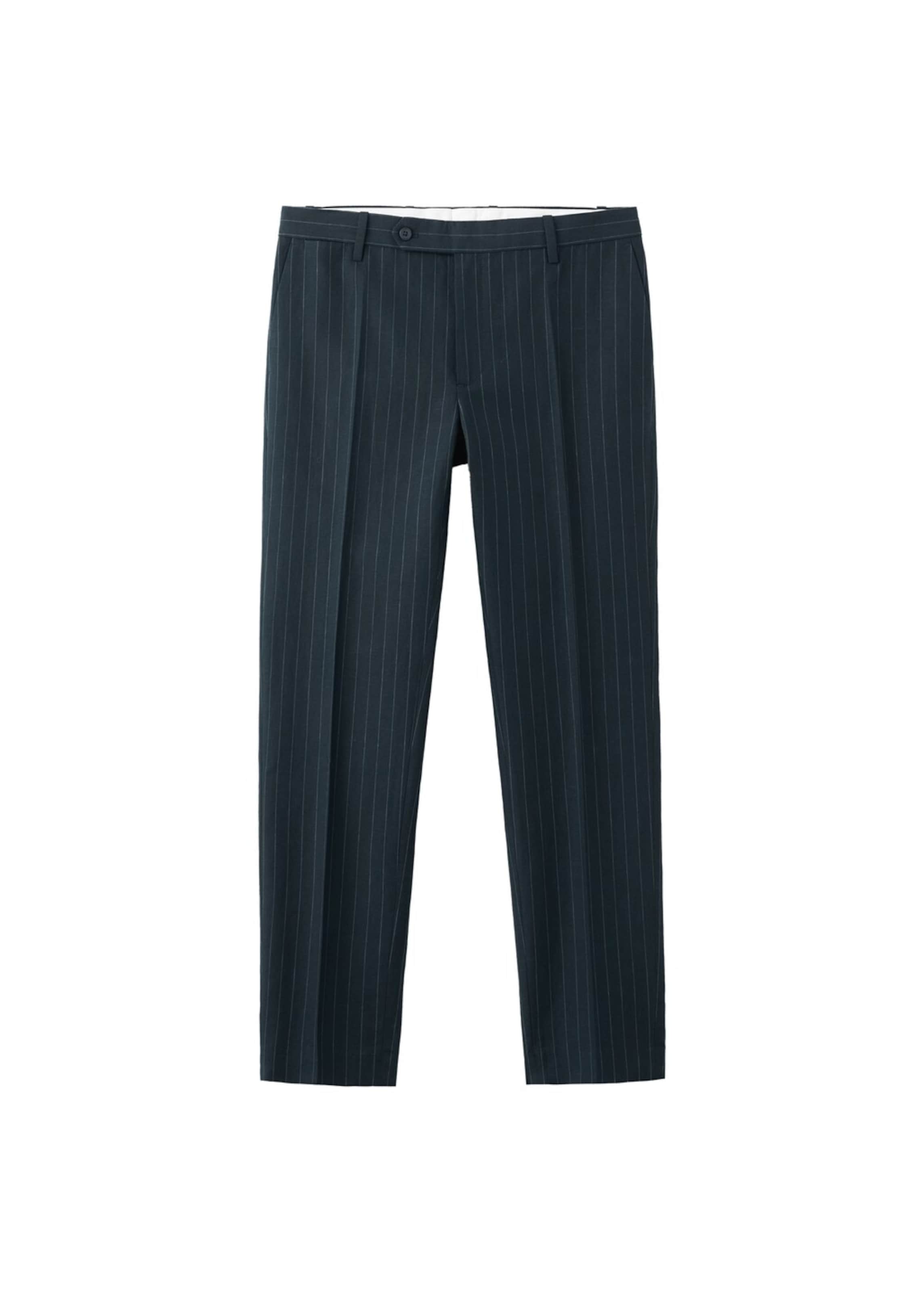 MANGO MAN Pleated Pants 'Hans' in Dark blue, Item view