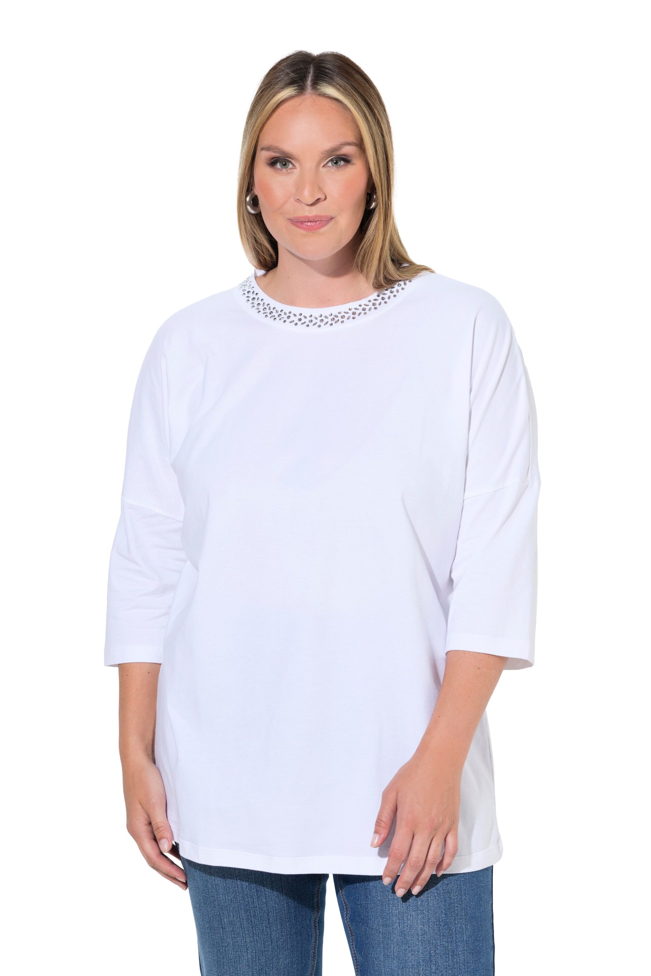 MIAMODA Shirt in White: front