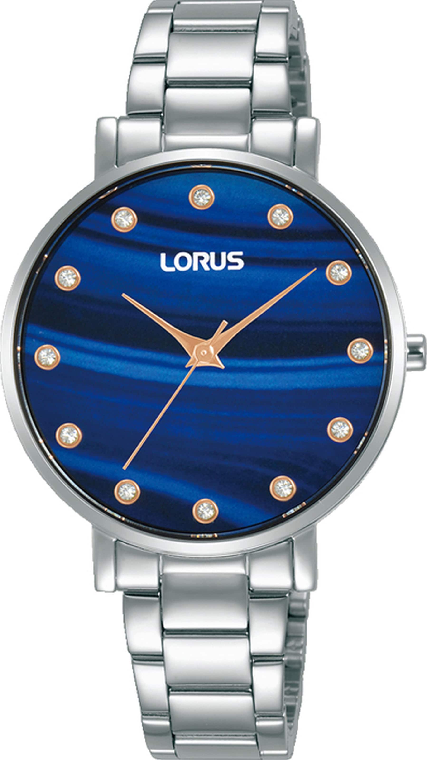 LORUS Analog Watch in Blue: front