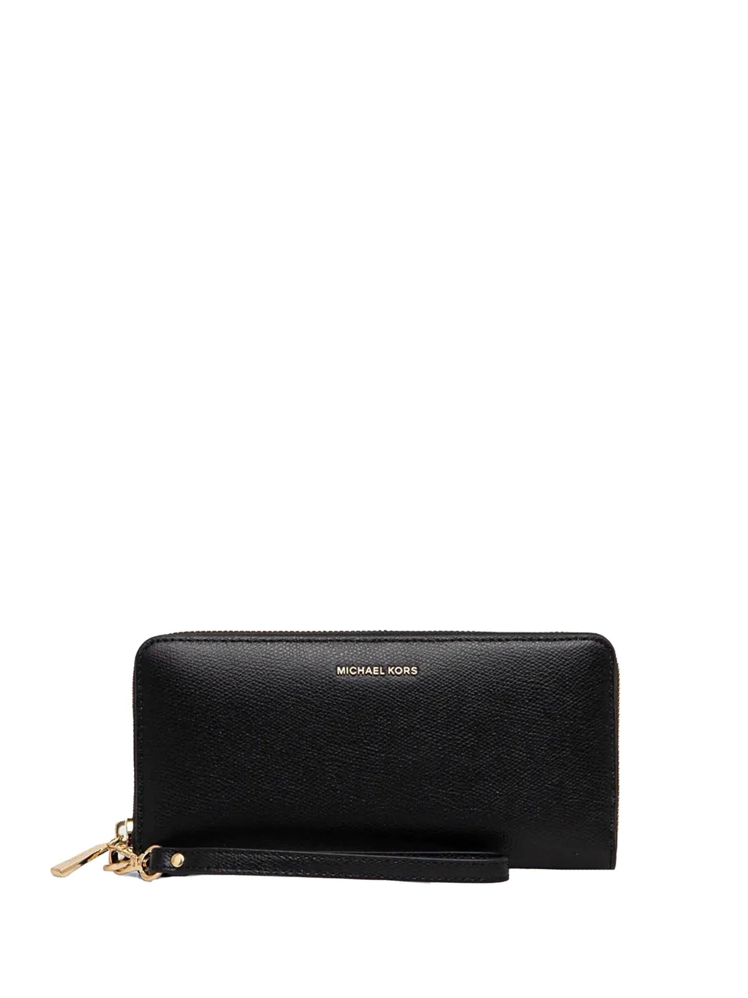 Porte-monnaies Michael Kors en noir : devant