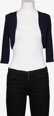 SWING Strickjacke XXS in Blau: Vorderseite