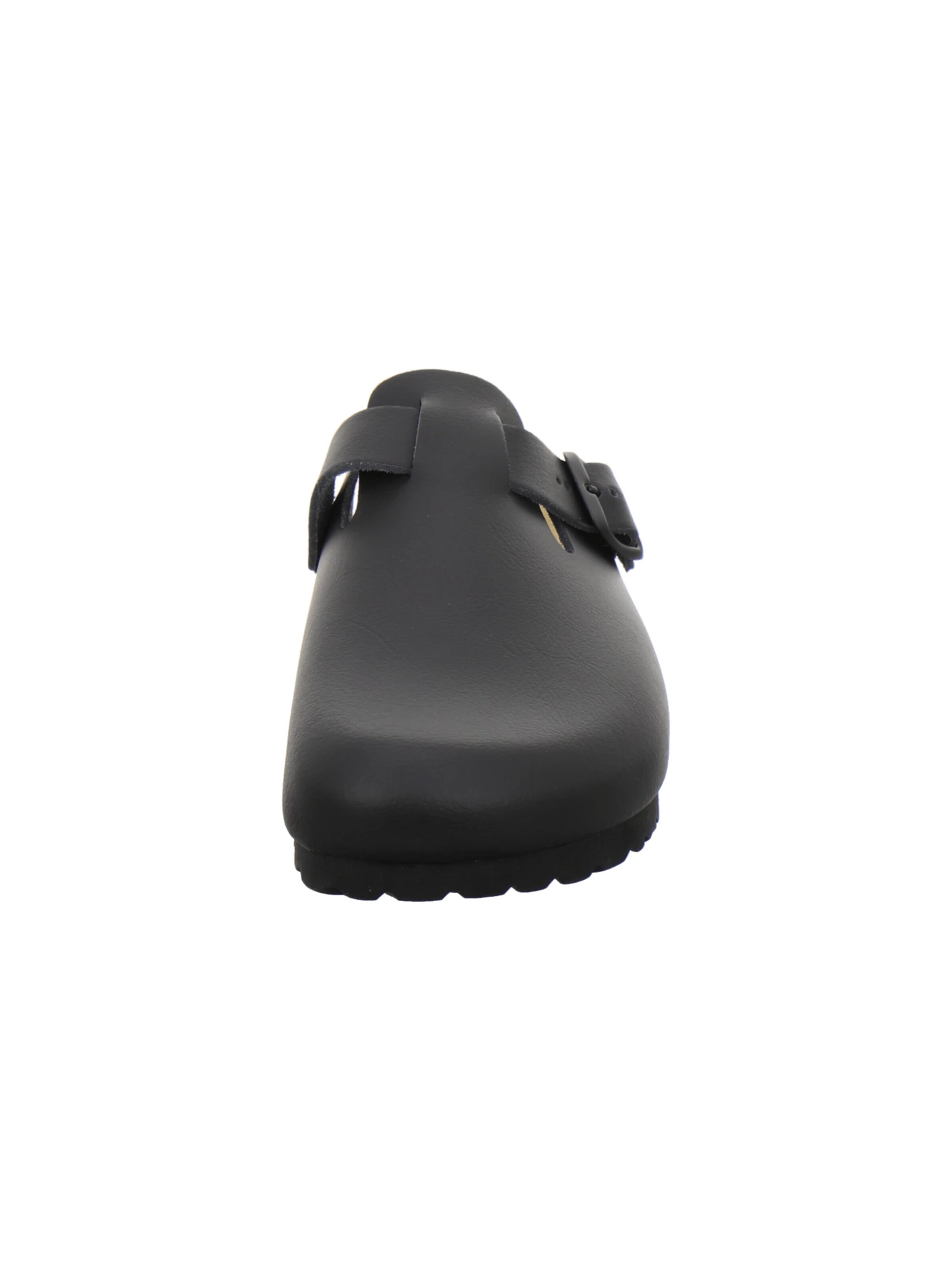 AFS-Schuhe - Zuecos 'Clogs Damen Leder schwarz' en negro