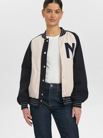 Veste mi-saison NÜMPH en gris : devant