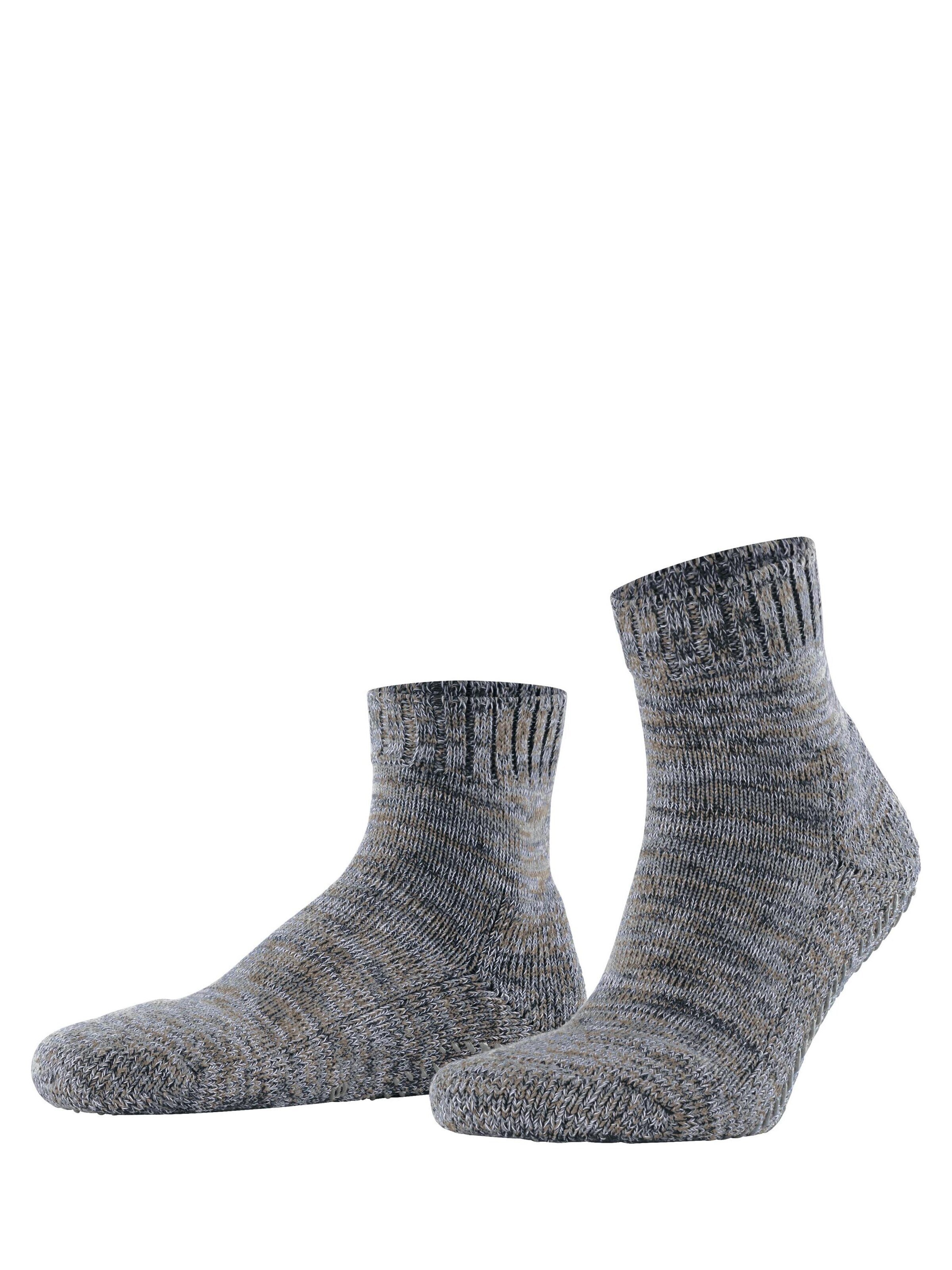 FALKE Socken 'Cotton Grip'‌‌‌ in Silber: Vorderseite