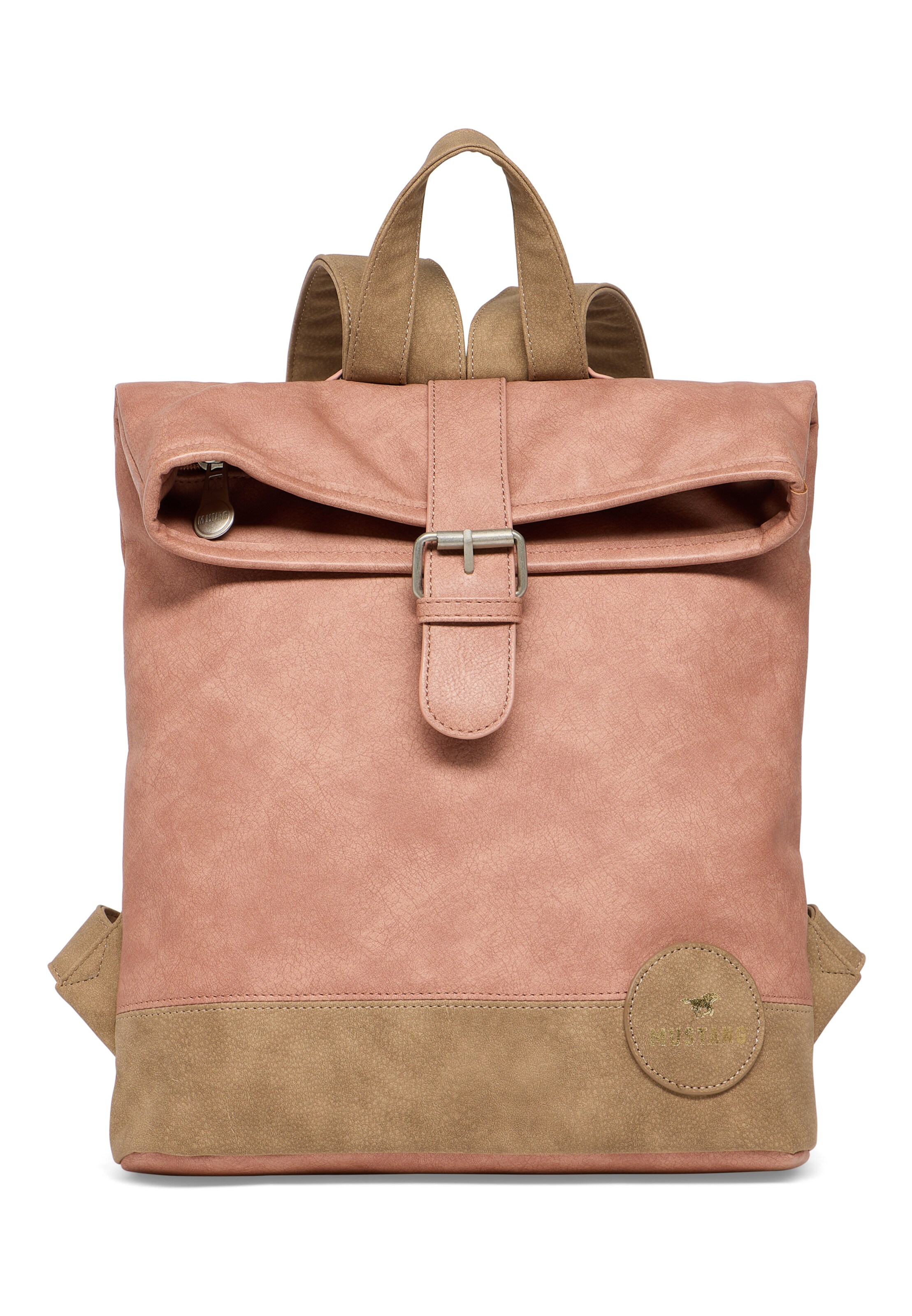 MUSTANG Backpack in Beige: front