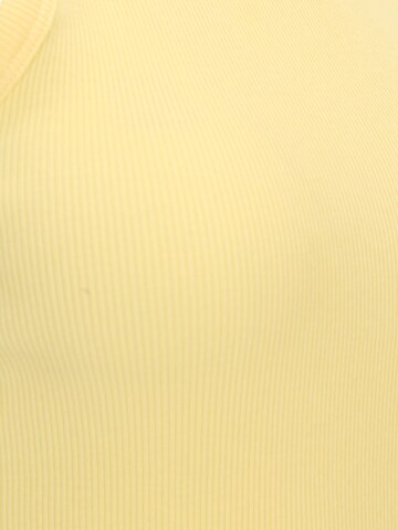 PIECES - Top 'TAYA' en amarillo