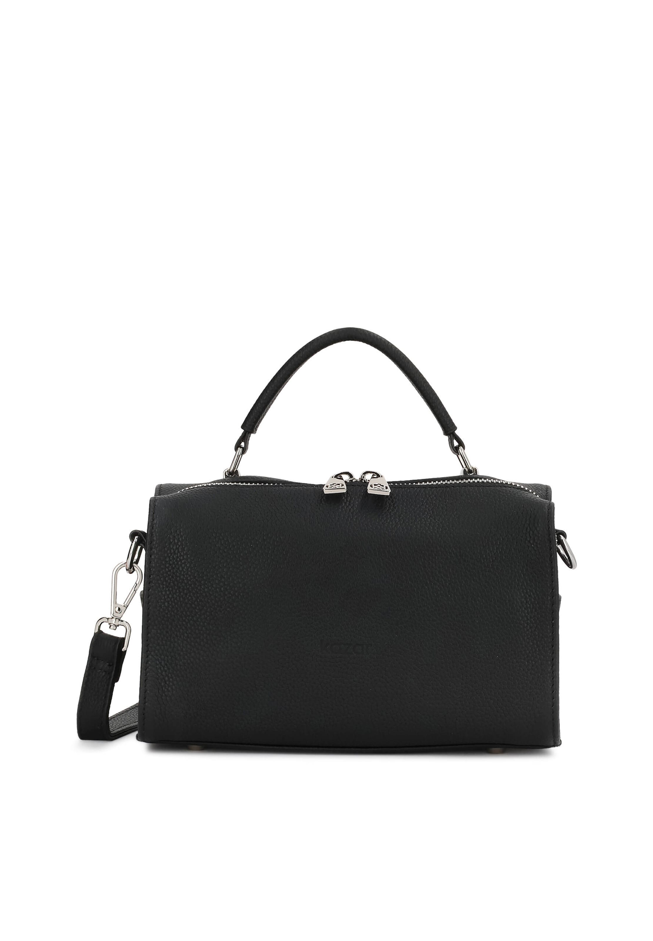 Kazar Handtas in Zwart: voorkant