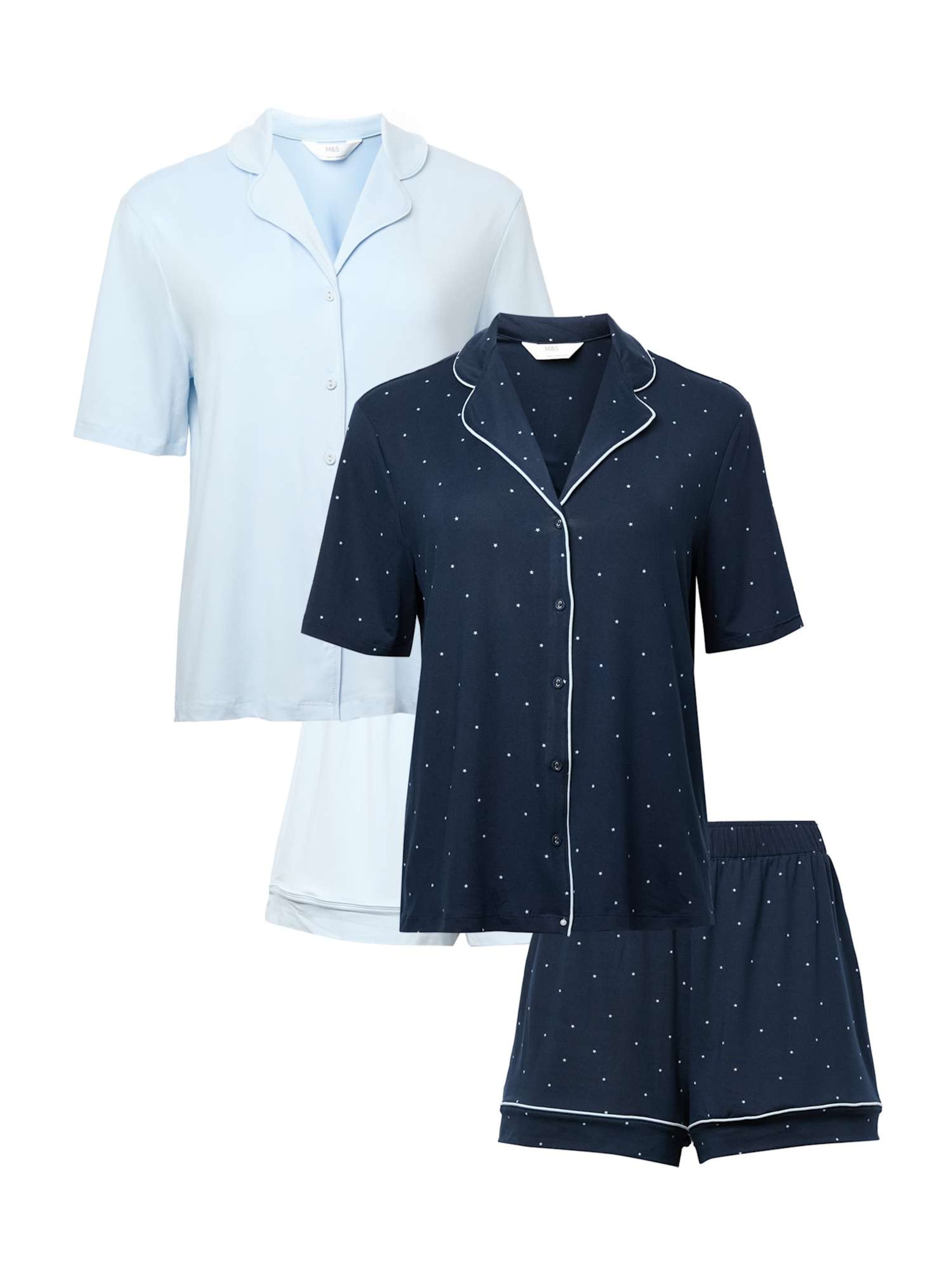 Pyjama Marks & Spencer en bleu : devant