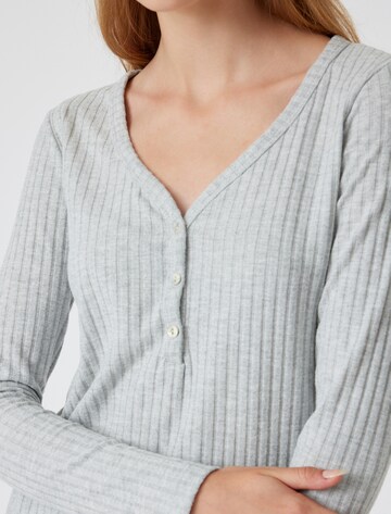 Koton Pajama shirt in Grey