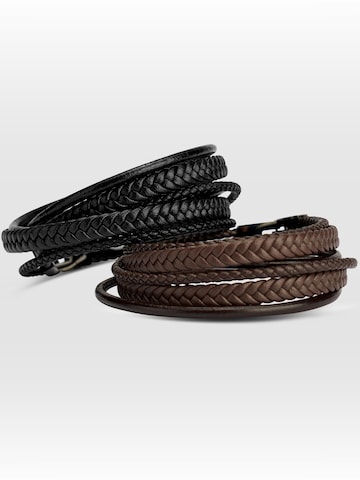 Bracelet 'Wrap' SERASAR en noir