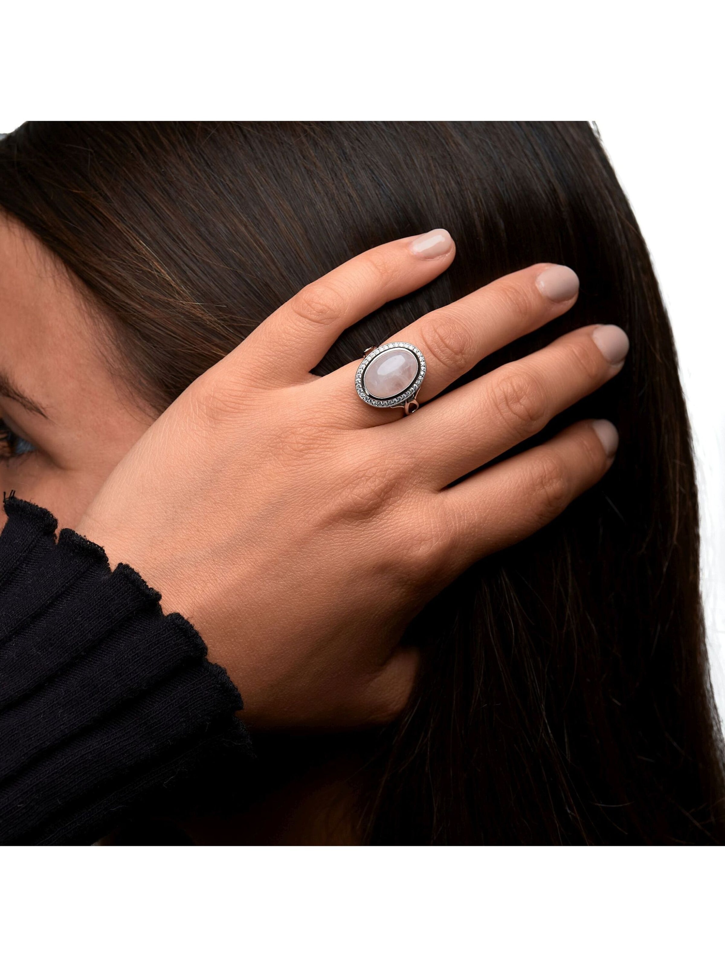Zeeme Ring in Silber: Vorderseite