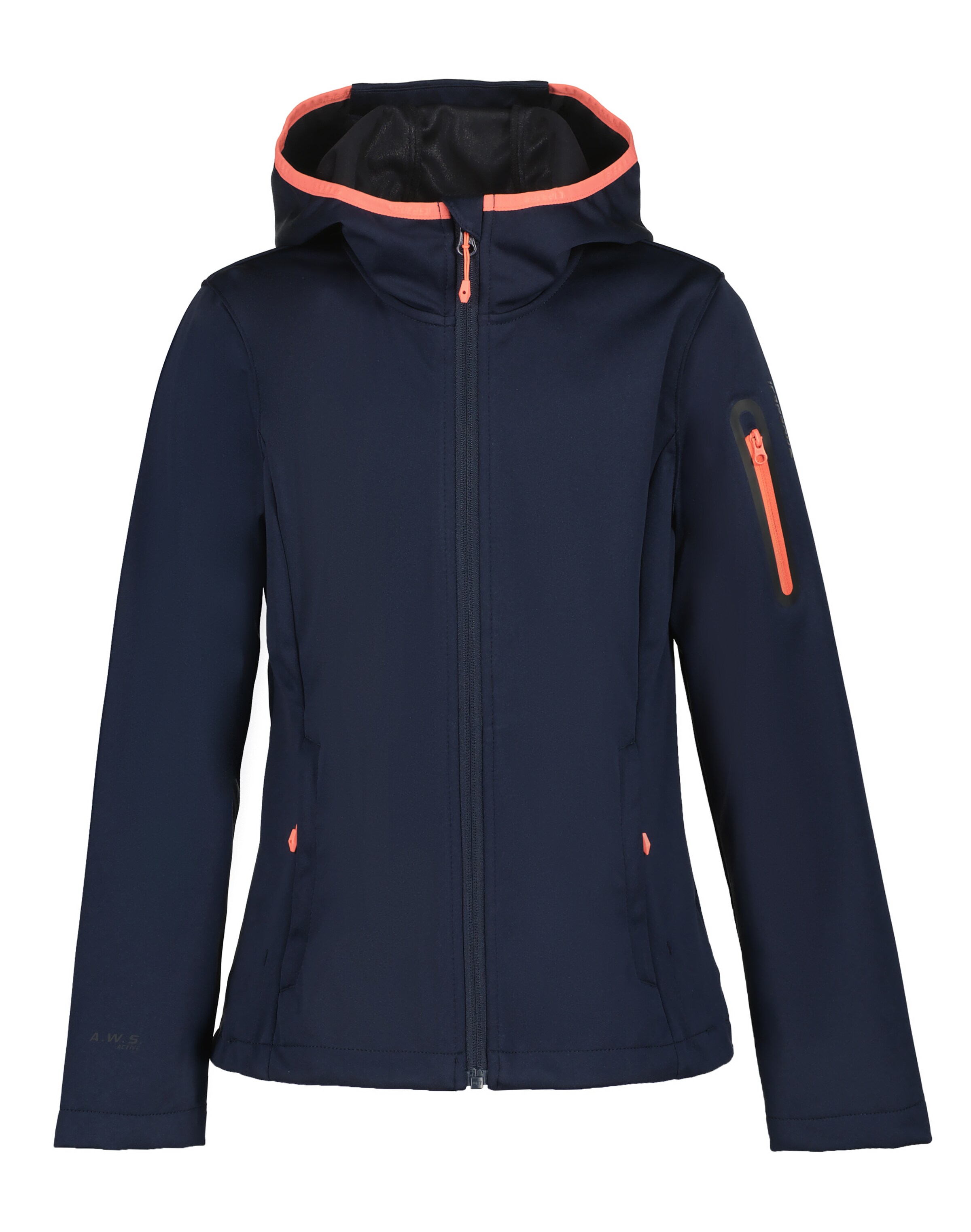ICEPEAK Outdoor jacket in Blue: front