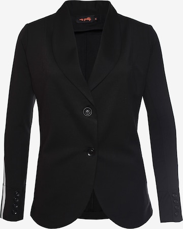 miss goodlife Blazer 'Stripe' in Schwarz: predná strana