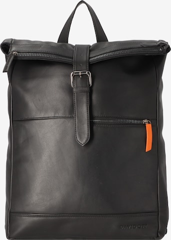 Davidoff Laptop Bag in Black: front