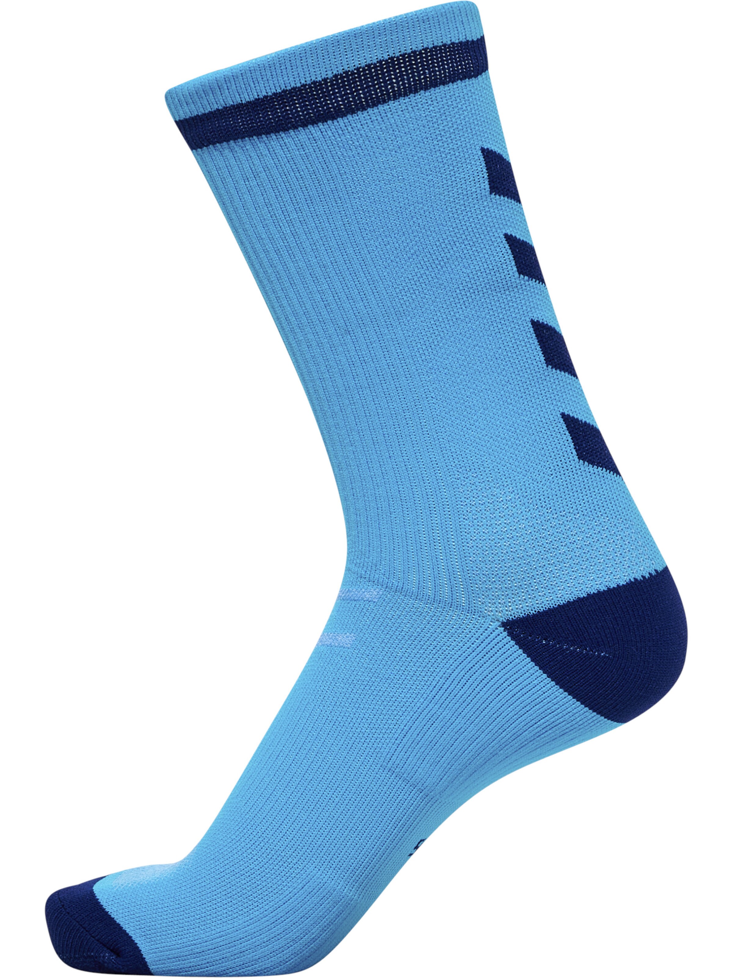 Chaussettes de sport Hummel en bleu : devant