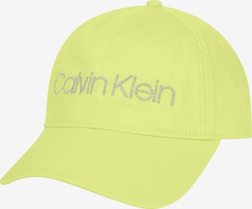 Calvin Klein Keps i grön: framsida