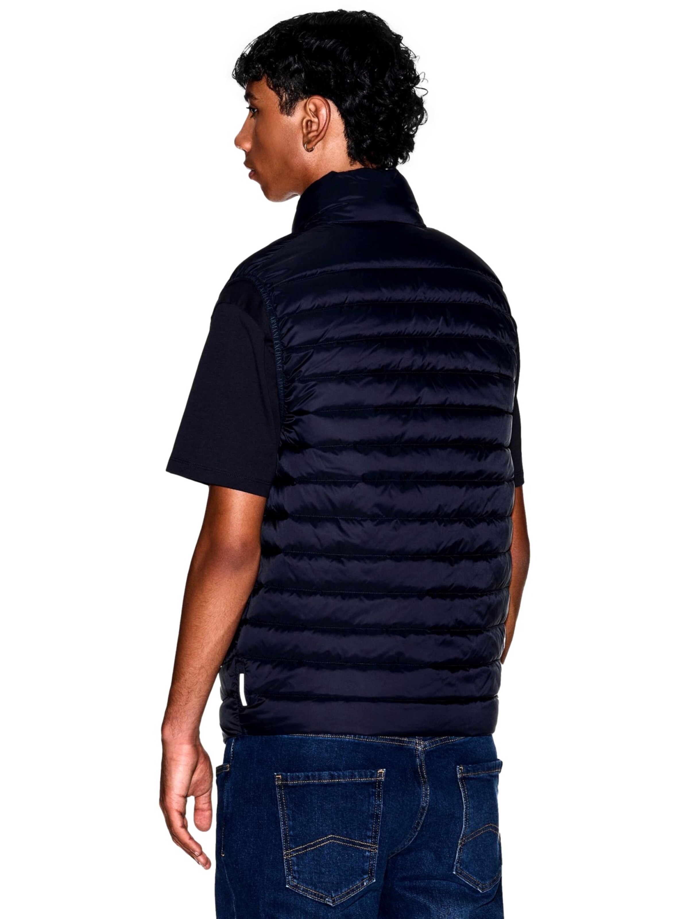 ARMANI EXCHANGE Vest in Blue