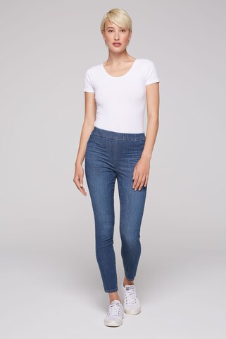 Soccx Skinny Jeggings 'PI:A' in Blau