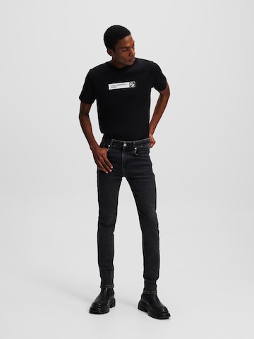 Skinny Jeans de la KARL LAGERFELD JEANS pe negru