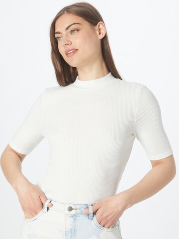 Key Largo Shirt 'LENI' in Wit: voorkant