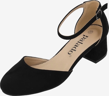 Palado Strap Sandals 'Wystin' in Black: front