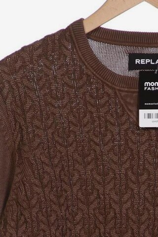 REPLAY Sweater & Cardigan in M in Brown