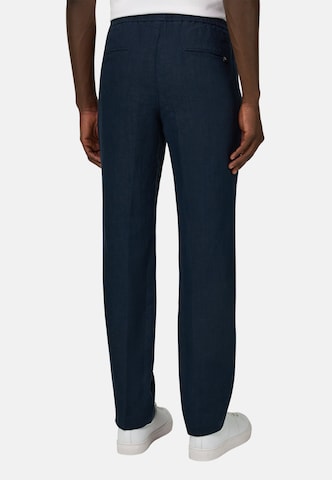 Boggi Milano Slimfit Chino 'Coulisse' in Blauw