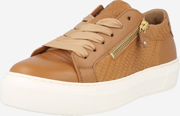 GABOR - Zapatillas deportivas bajas en beige: frente