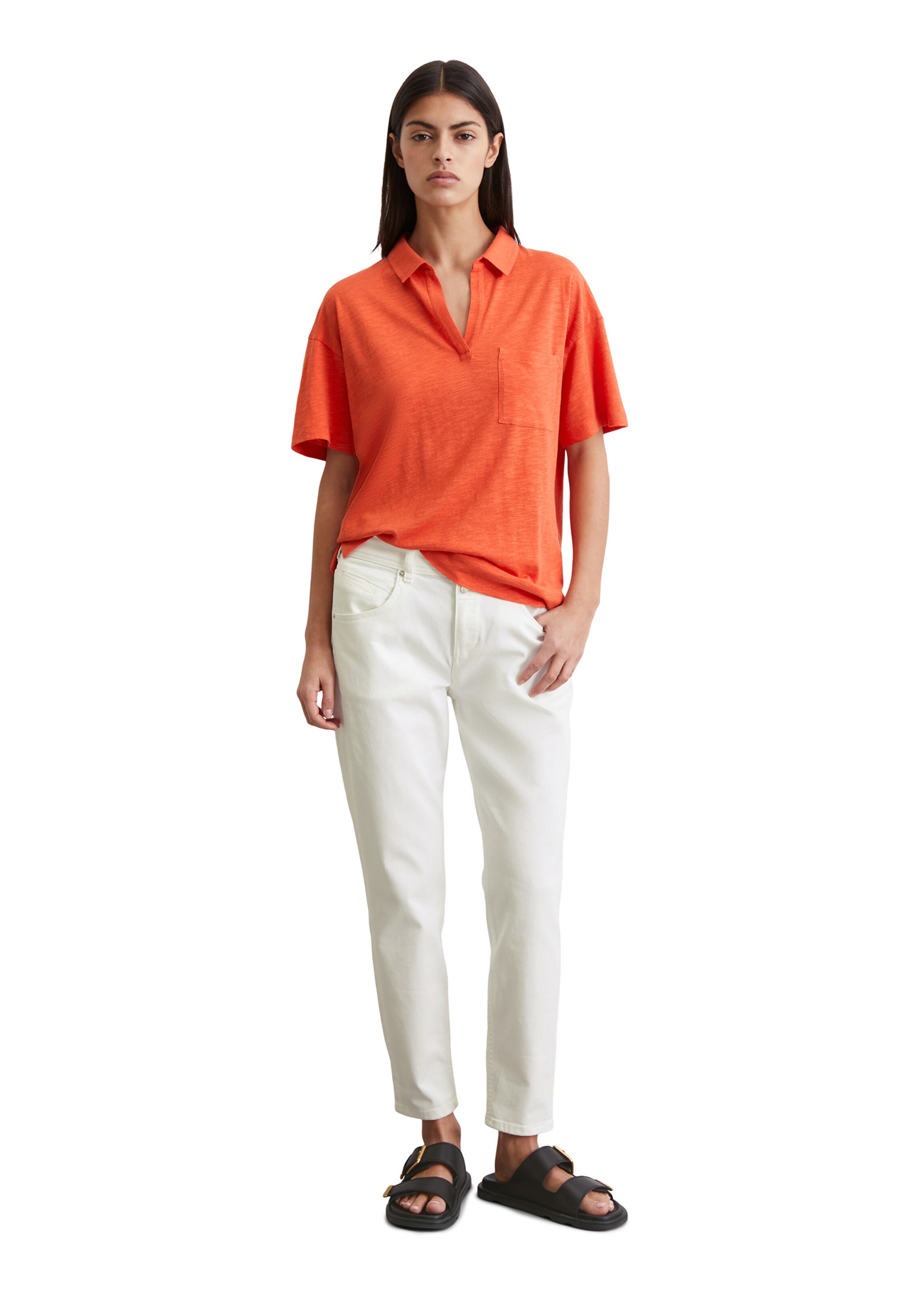 raudona Marc O'Polo Marškinėliai