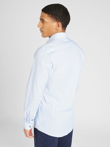 OLYMP Regular fit Button Up Shirt 'Level 5' in Blue
