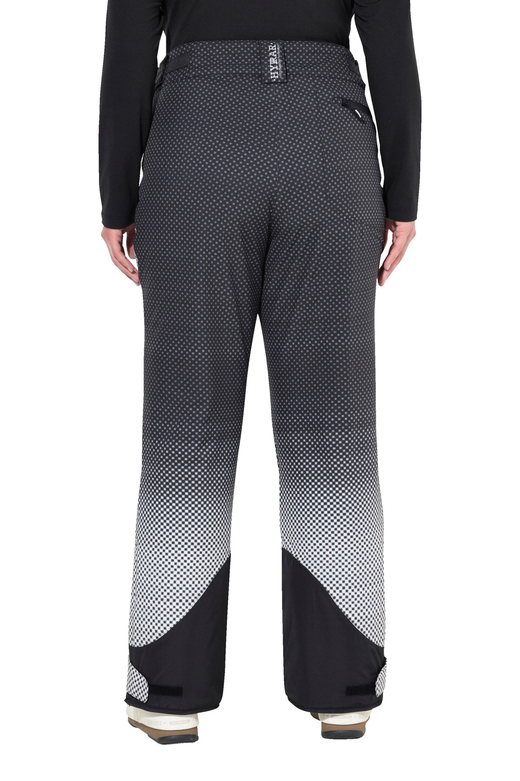 Ulla Popken Regular Outdoor trousers in Black